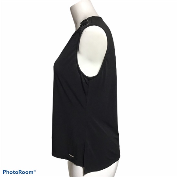 CALVIN KLEIN SLEEVELESS TOP SHOULDER DETAIL - Picture 3 of 5